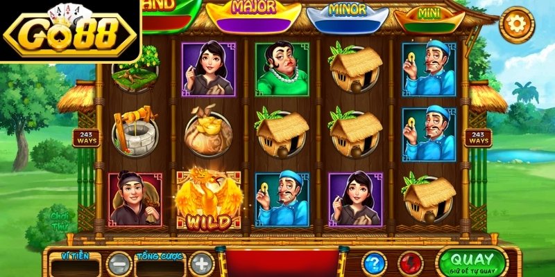 Ăn Khế Trả Vàng GO88 – Trải Nghiệm Slot Game Hái Lộc 2 Biểu tượng và giá trị thưởng