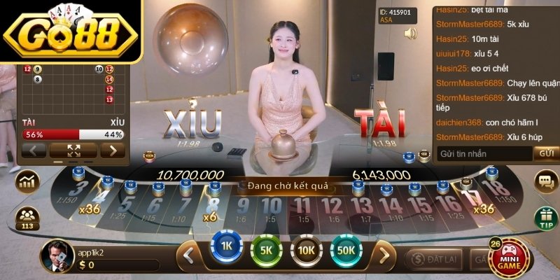 Bật mí Tips cược Tài Xỉu ăn tiền GO88 siêu hay
